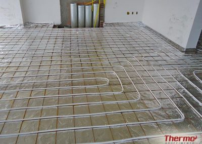 Sistema de Calefação por Piso Aquecido