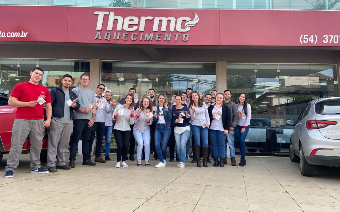 Treinamento de integração da equipe na Thermo Aquecimento