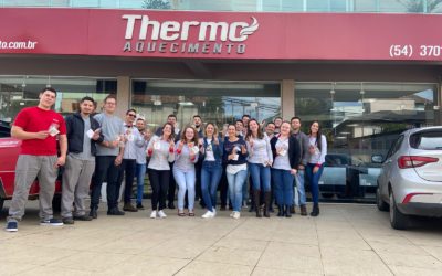 Treinamento de integração da equipe na Thermo Aquecimento